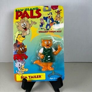 Paw Island Pals “Ria Trailer” In Original Package Vintage 1999